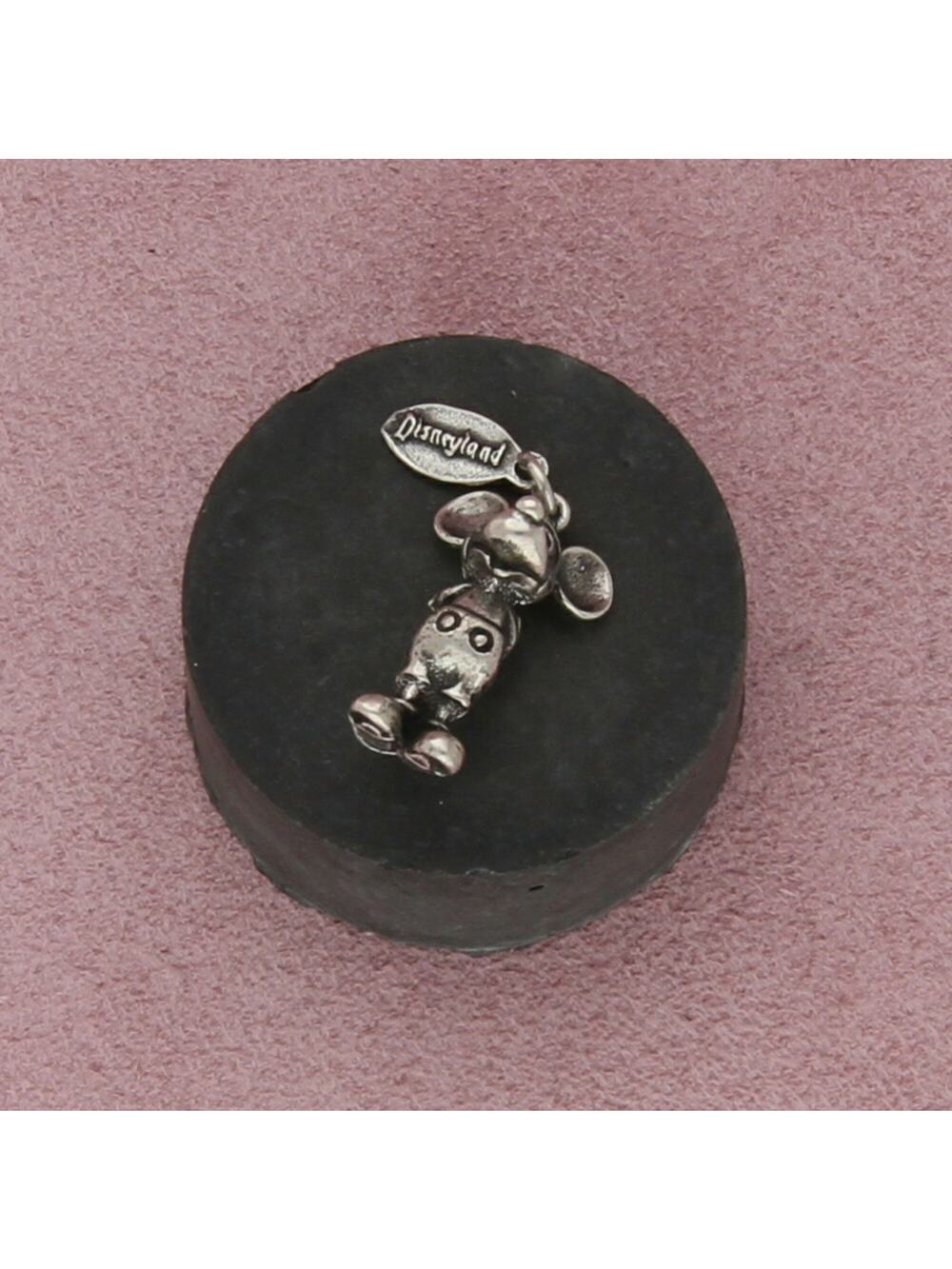 disney sterling silver vintage 3d disneyland mickey mouse charm pendant